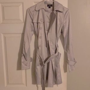 Womens dressy belted coat